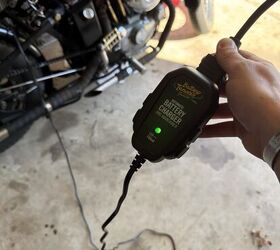 "The Battery Tender Junior is exactly what I needed to keep my battery charged between rides"