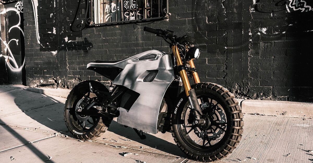 Cristian Sosa Builds Retro Custom Ryvid Anthem Electric | Motorcycle.com